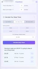 DreamEase – Sleep & Wake Time Calculator gallery image