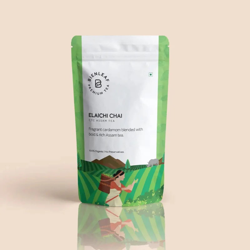 BienLeaf Elaichi Tea - Main product screenshot demonstrating key features and user interface