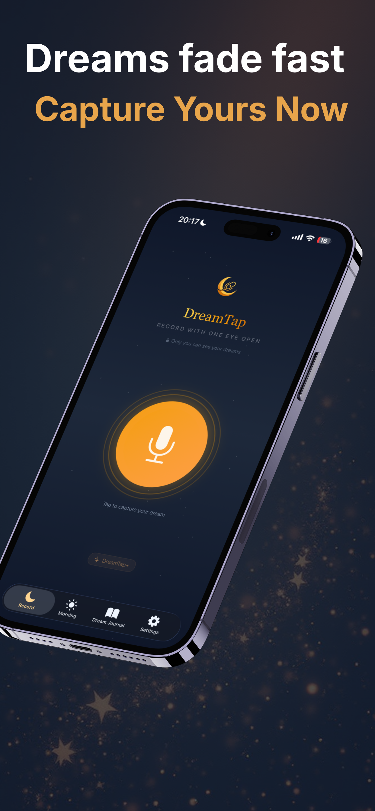 DreamTap: The Night Recorder - Screenshot 5 showing product features and functionality