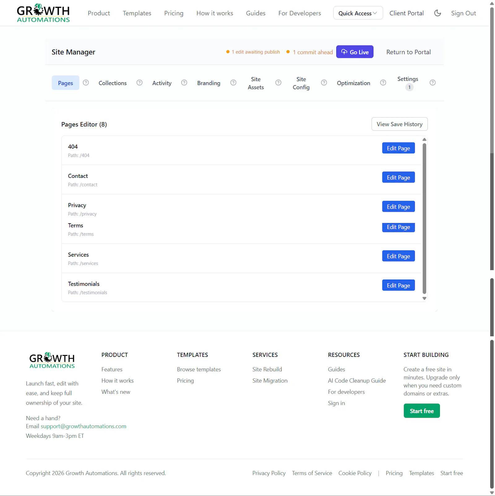 Growth Automations screenshot 2