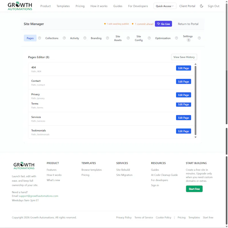 Growth Automations screenshot 2
