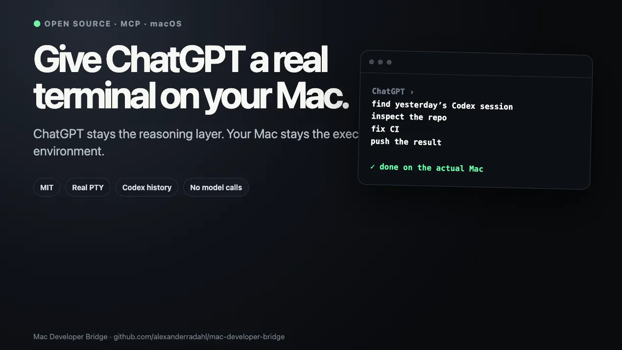 Mac Developer Bridge product