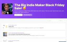 The Big Indie Maker Black Friday Sale 🥳 media 1