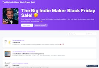 The Big Indie Maker Black Friday Sale ๐ฅณ gallery image