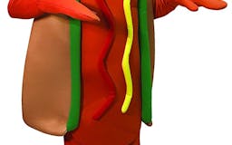 Dancing Hot Dog Costume by Snap media 3