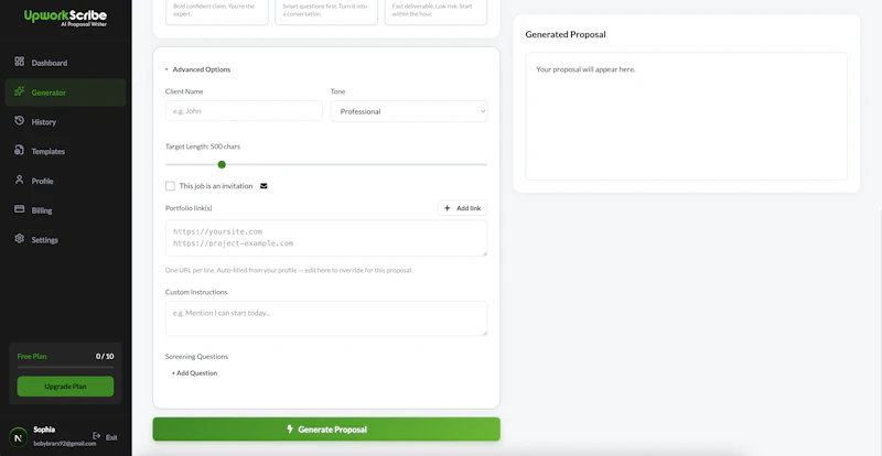 UpworkScribe screenshot 6