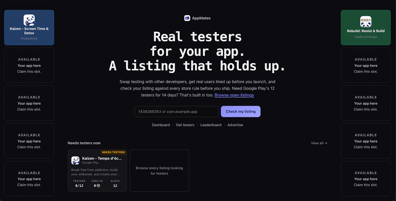 AppMates screenshot 1