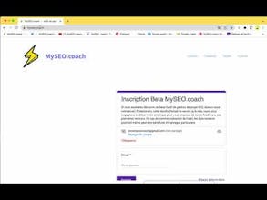 MySEO.coach chrome plugin gallery image