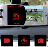 Speedometer dash Cam