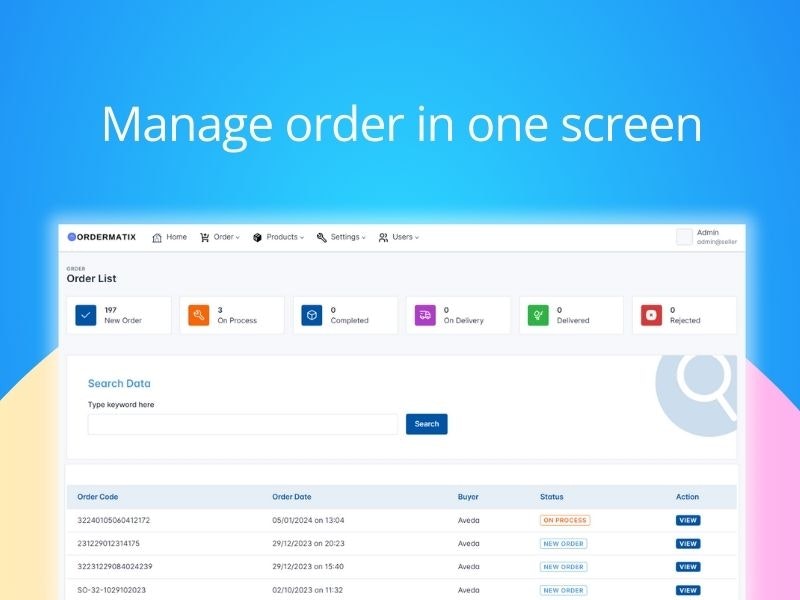 Ordermatix - 더 빠른 주문 프로세스, 더 행복한 구매자 미디어 5