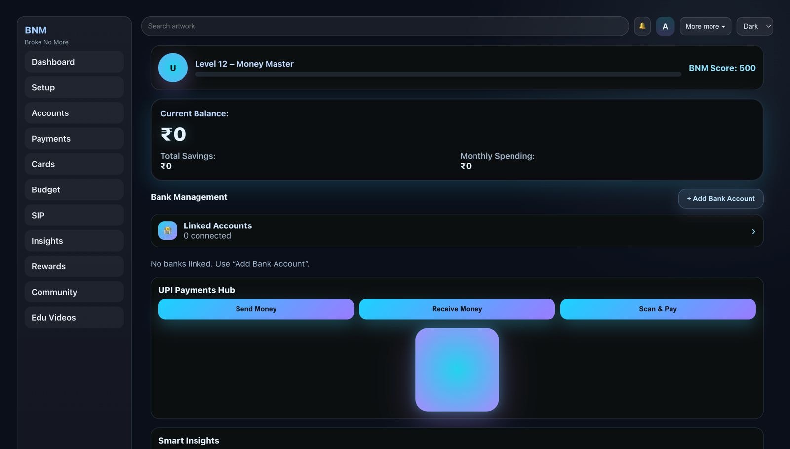 BnM-BrokeNoMore - Screenshot 2 showing product features and functionality