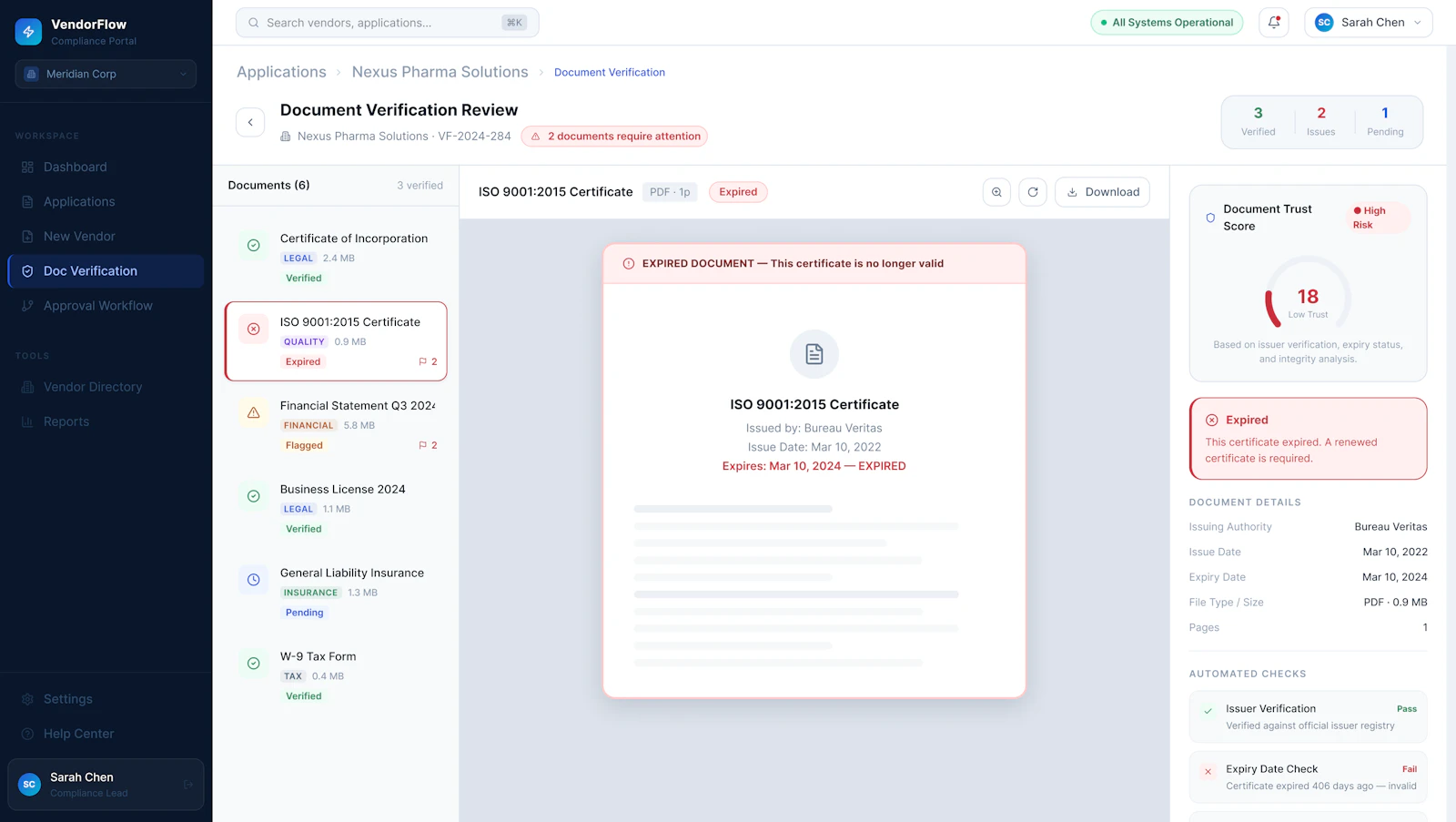 VendorFlow screenshot 12