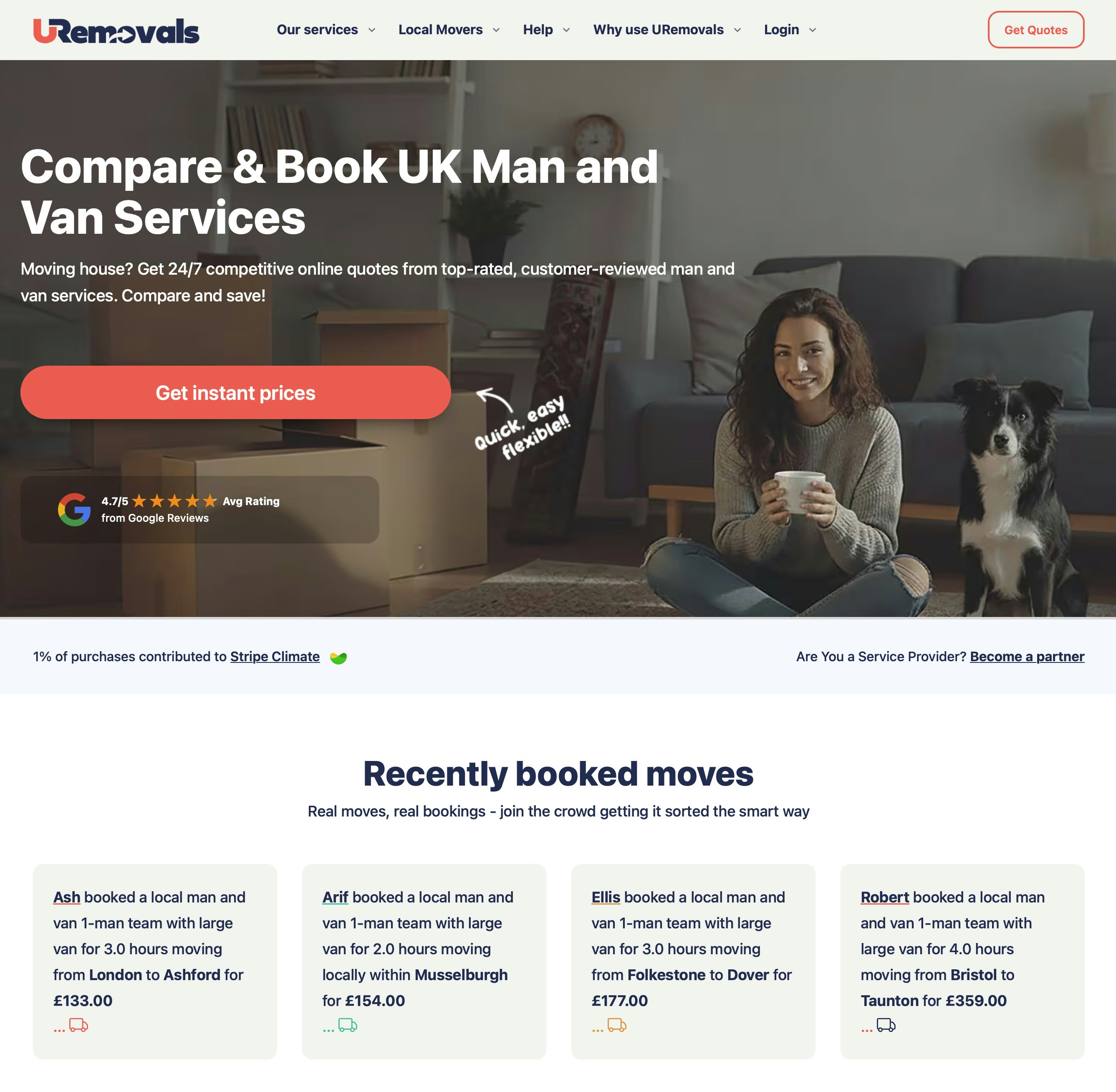 URemovals - Main product screenshot demonstrating key features and user interface