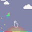Happy Unicorn Rainbow Dash