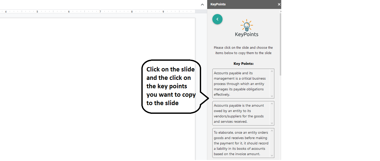 KeyPoints for Google Slides gallery image