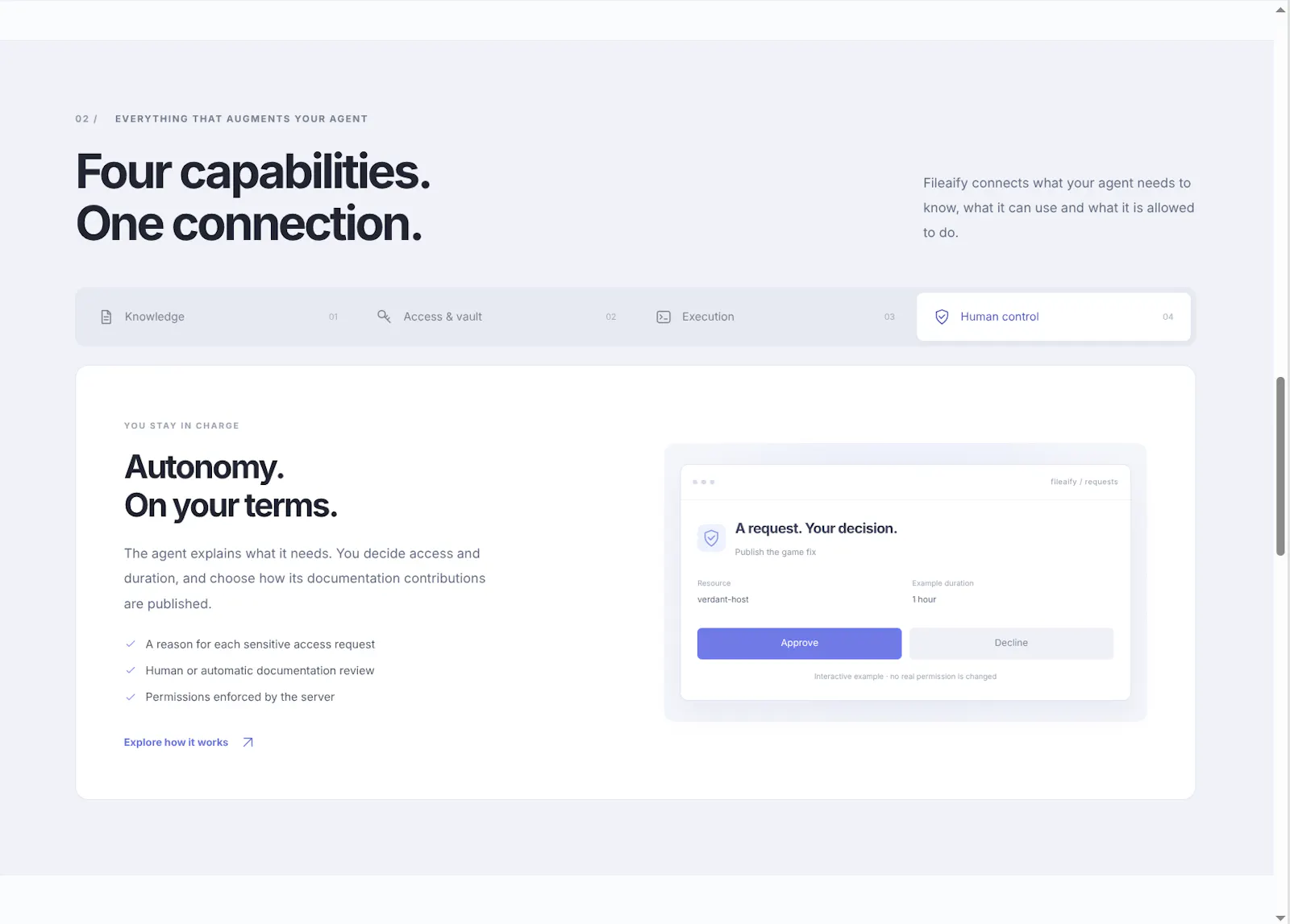 Fileaify.com — Augment any AI agent screenshot 8