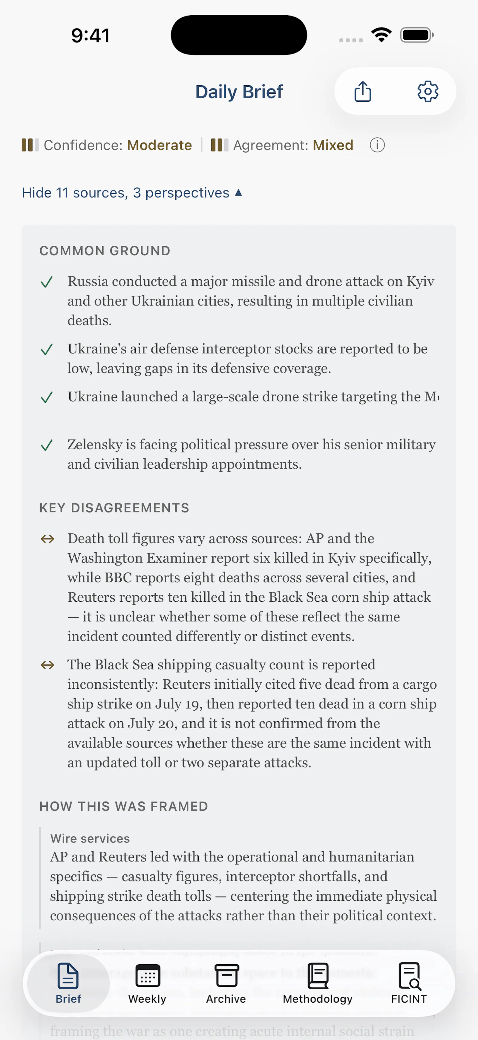 Citizen's Daily Brief screenshot 11