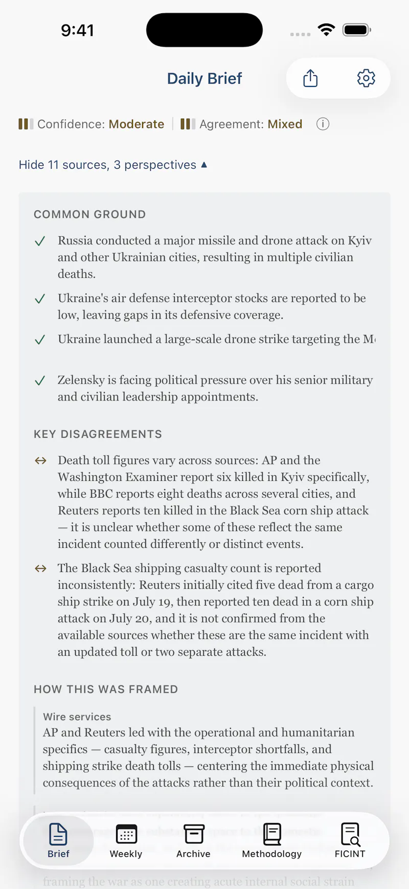 Citizen's Daily Brief screenshot 11