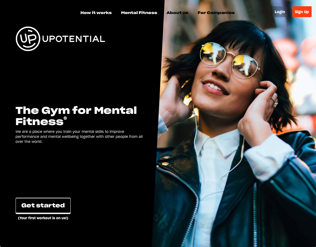 startuptile Upotential - The Gym for Mental Fitness®-A place where you train your mental skills