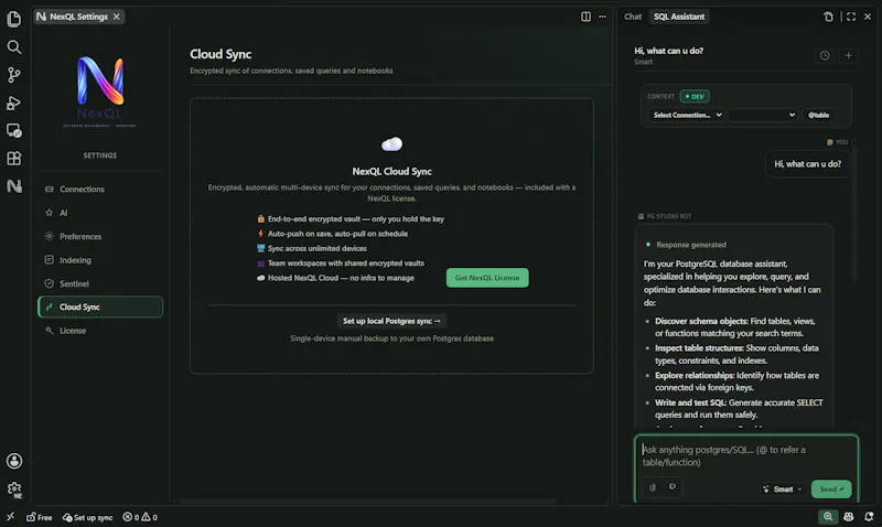 NexQL screenshot 3