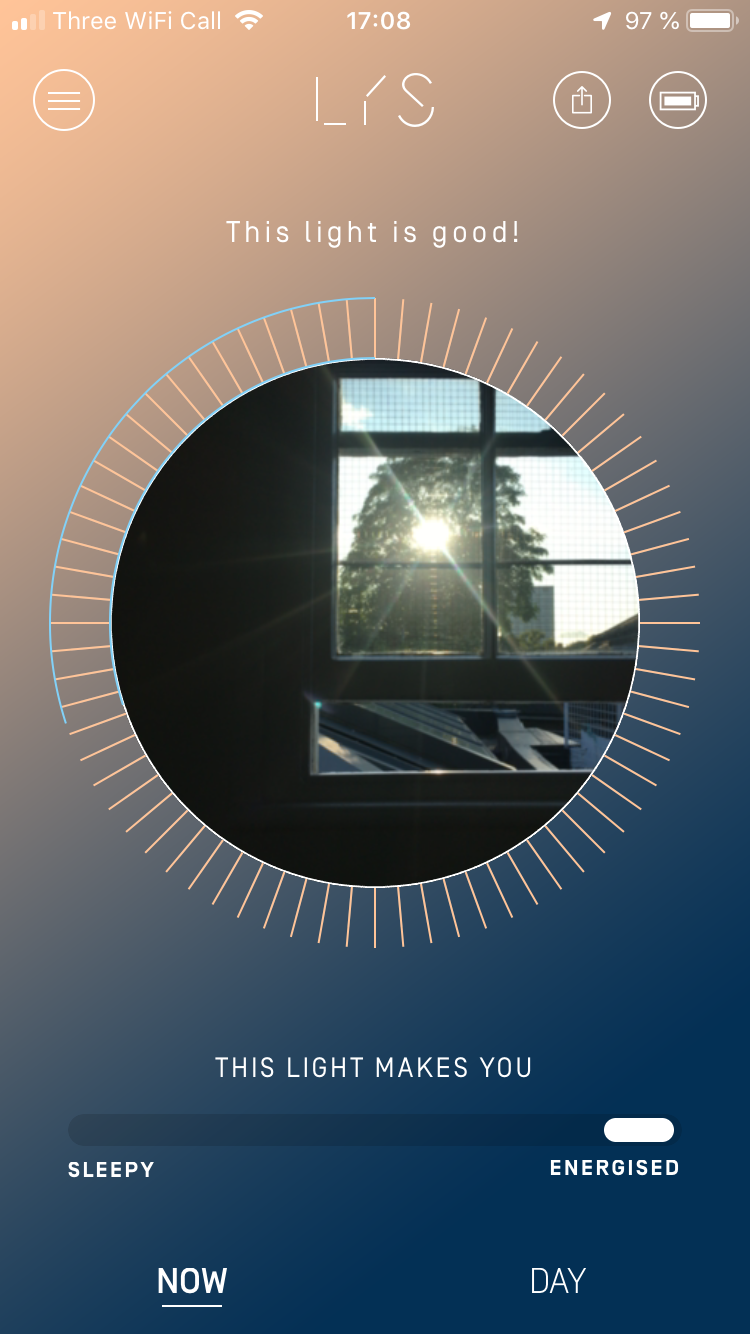 Light tracker for sleep disruption gallery image