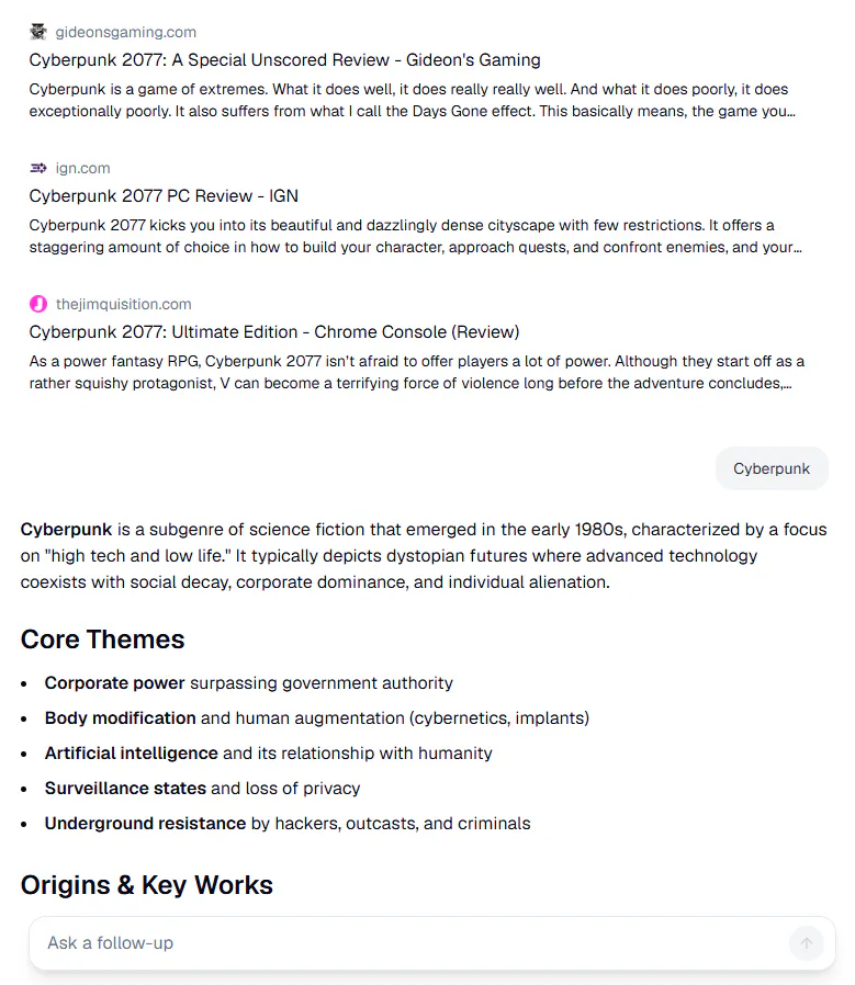 Whamon AI Search Engine gallery image