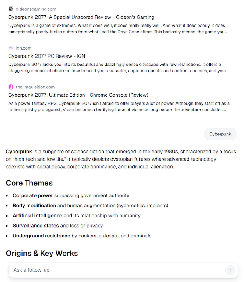 Whamon AI Search Engine screenshot 3