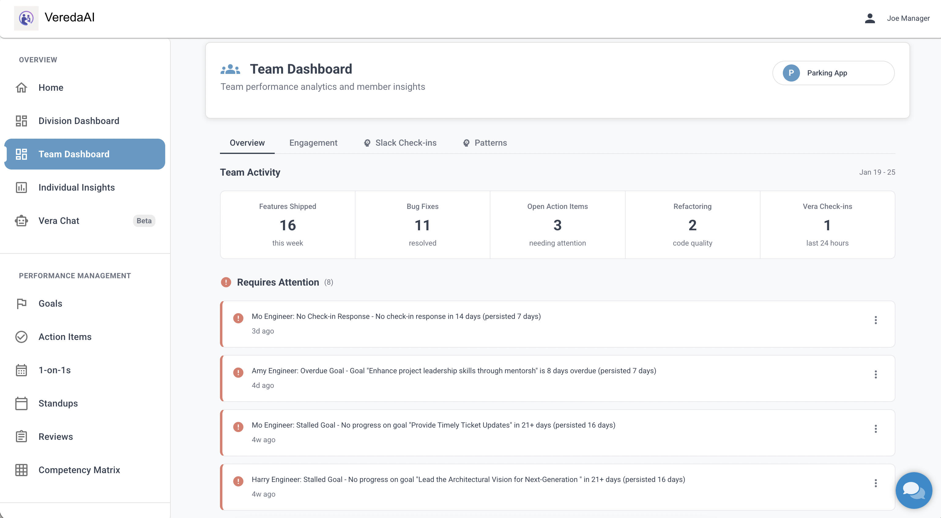Vereda AI - Screenshot 3 showing product features and functionality
