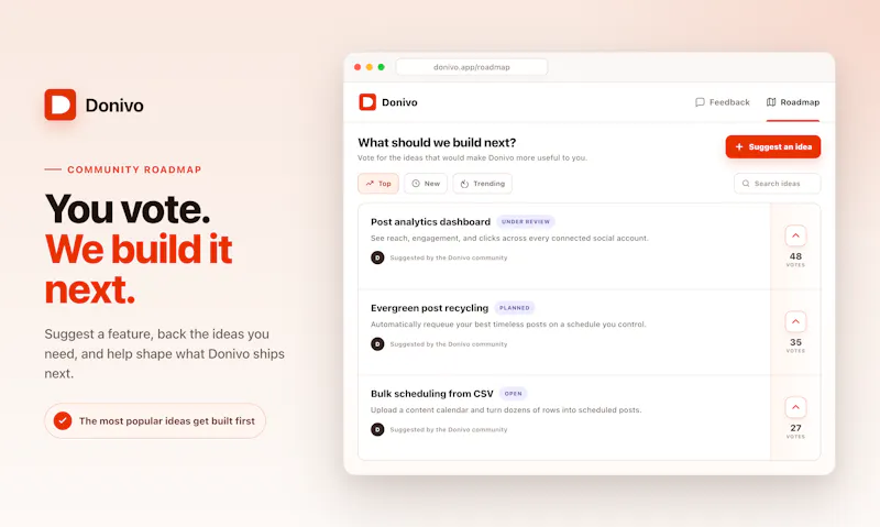 Donivo screenshot 2