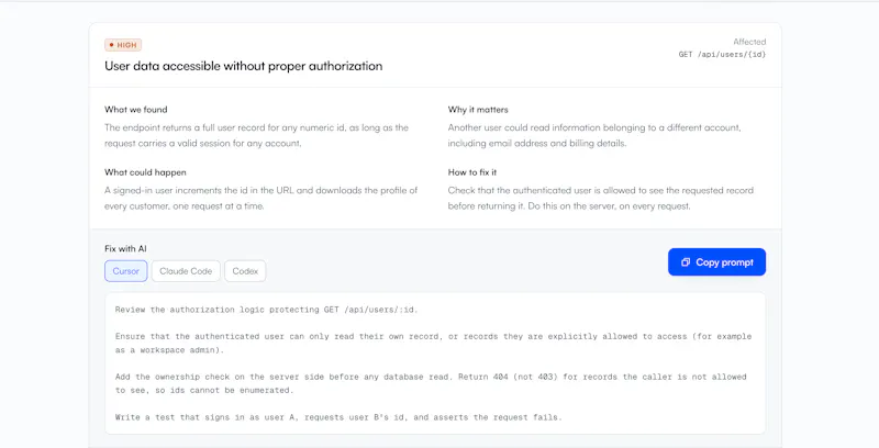 VibeGuard screenshot 2