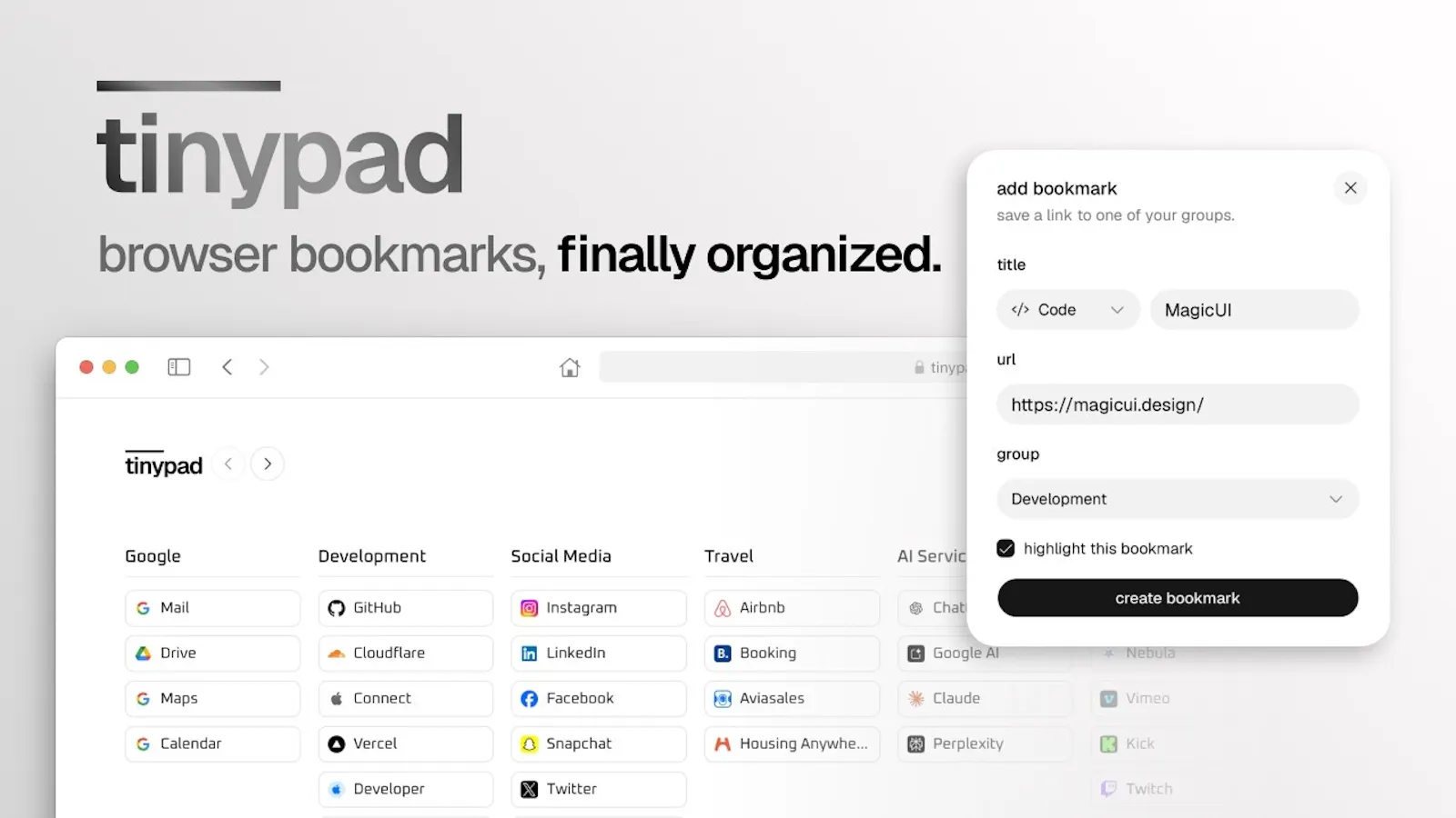 tinypad screenshot 1 (video preview)