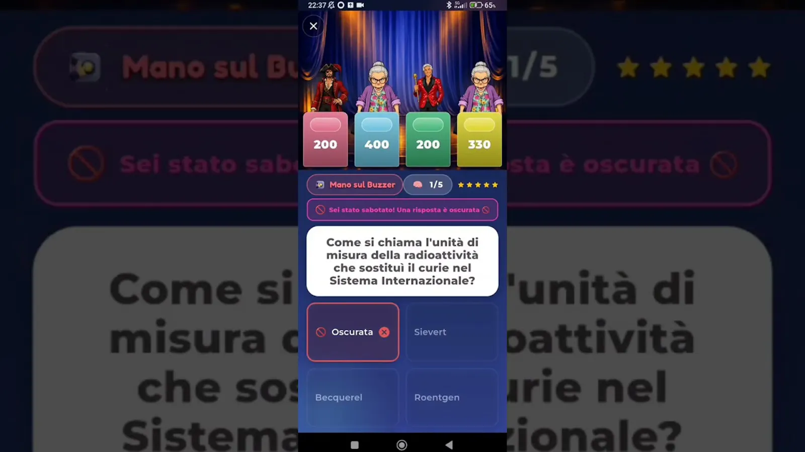 QuizZone screenshot 1 (video preview)
