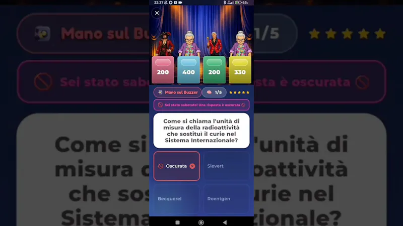 QuizZone screenshot 1 (video preview)