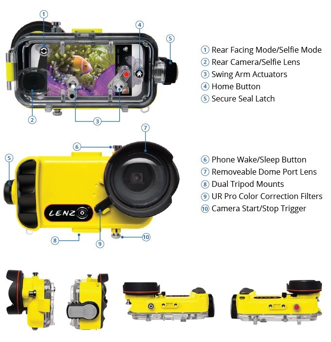 The Lenzo (Underwater Housing) gallery image
