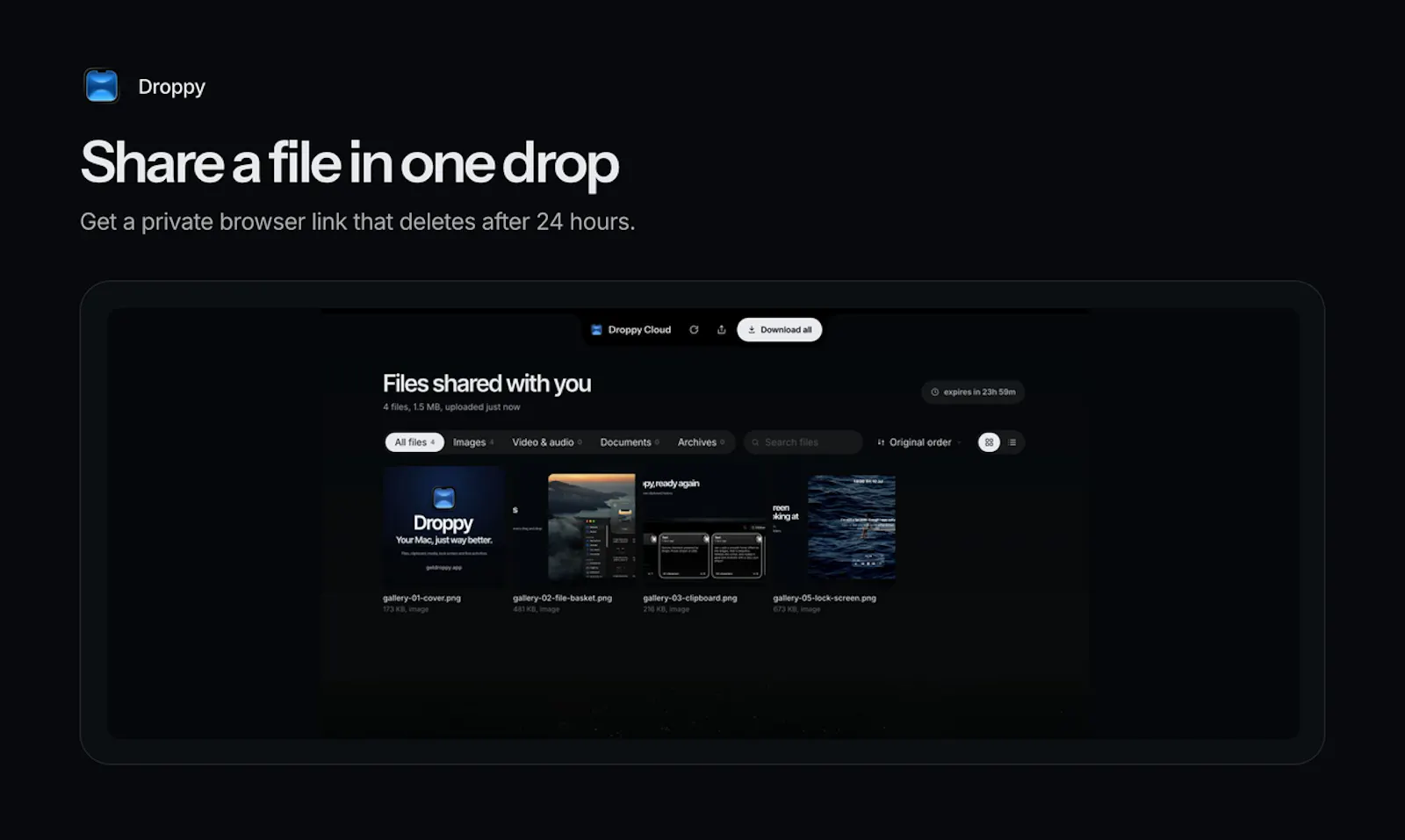 Droppy screenshot 6