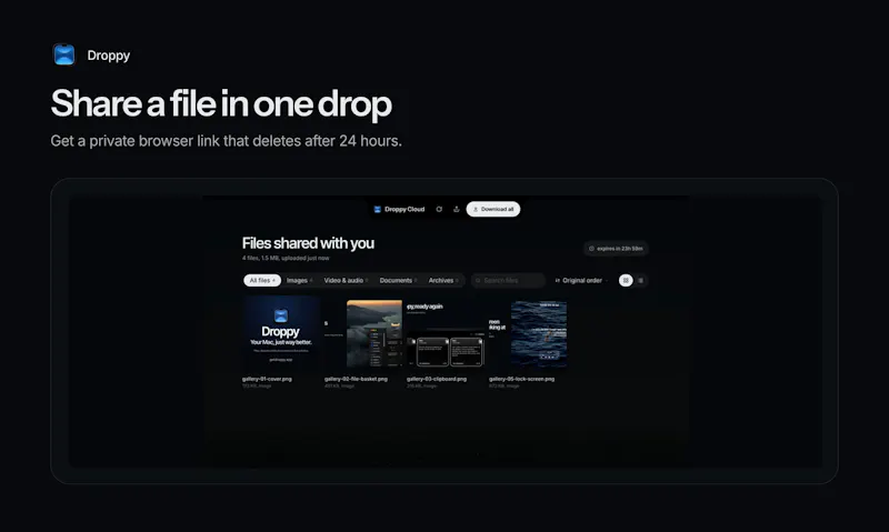 Droppy screenshot 6