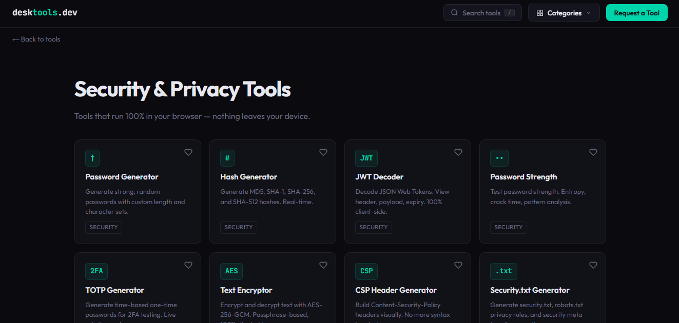 DeskTools gallery image