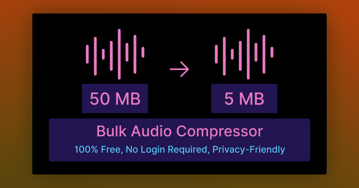 Bulk Audio Compressor gallery image