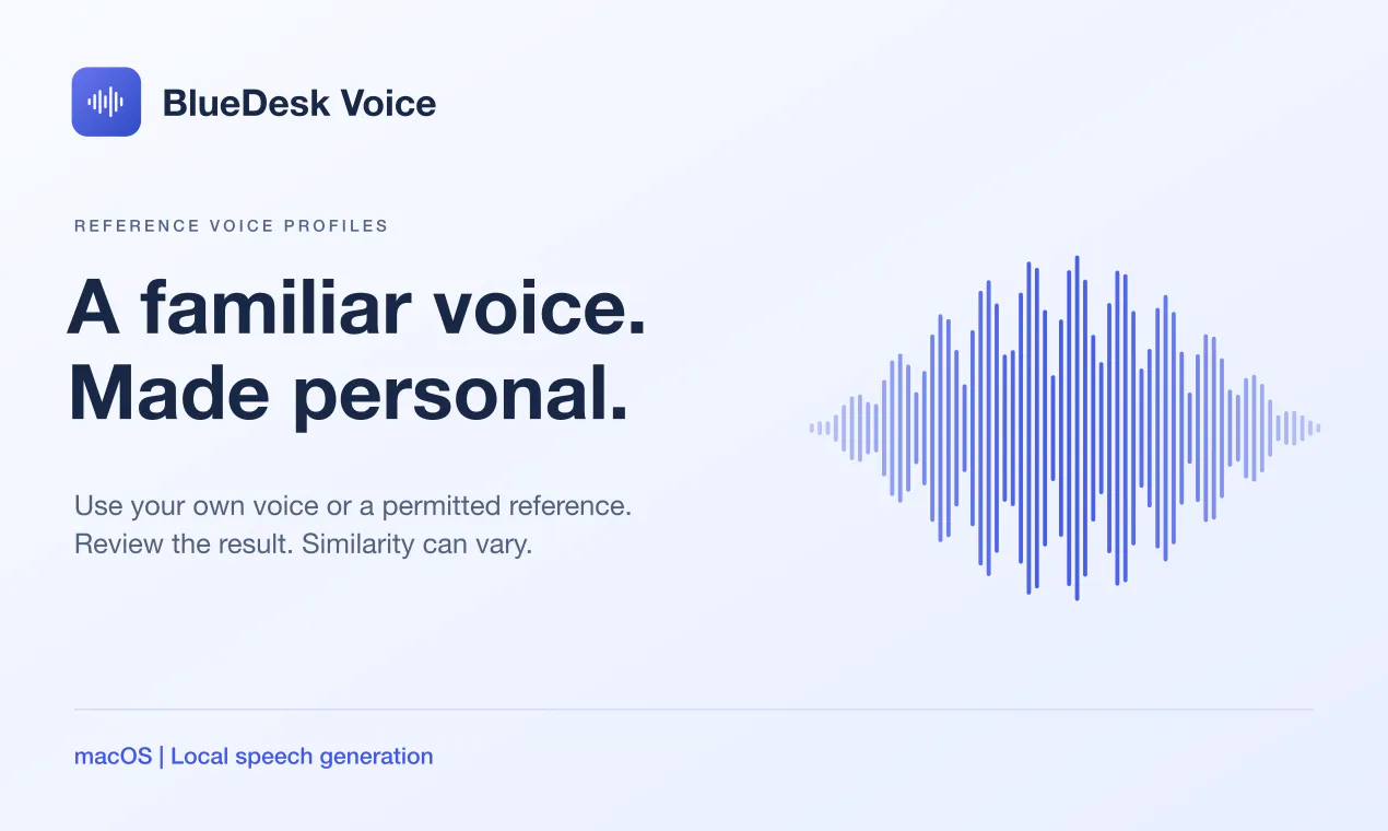 BlueDesk Voice gallery image