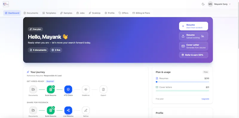 CopilotResume screenshot 5