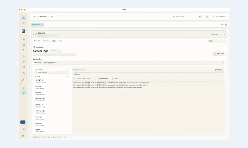 Oars screenshot 2