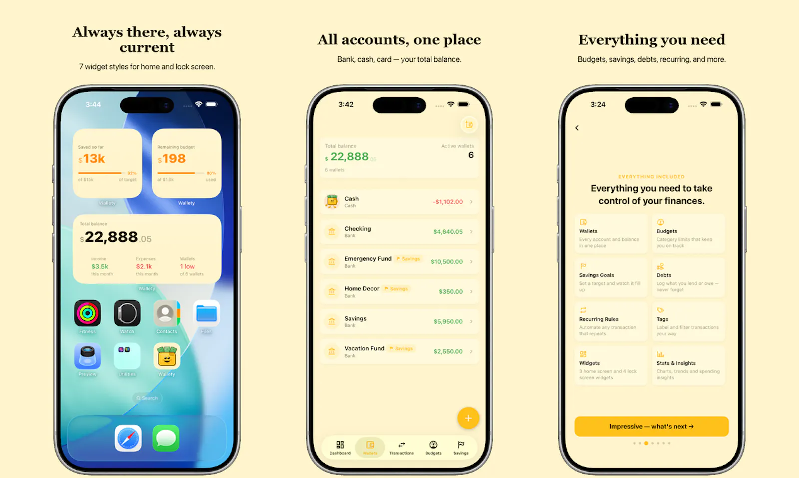 Wallety: Budget Planner screenshot 3