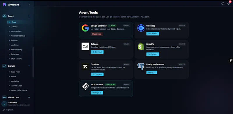 Aivastark Ai Agentic Business Automation screenshot 3
