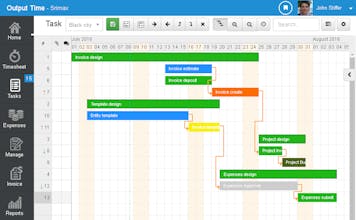 Output Time - Self hosted Project Management App gallery image