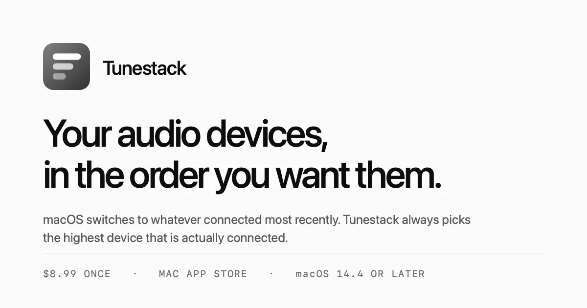 Tunestack gallery image