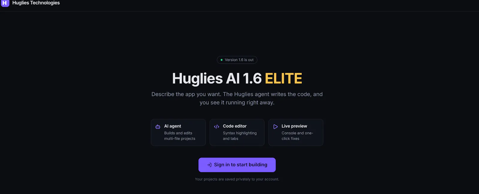 Huglies AI 1.6 Elite screenshot 1