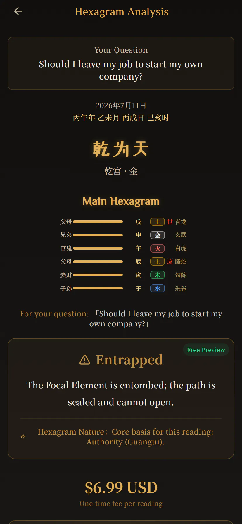 I Ching Decision Companion gallery image