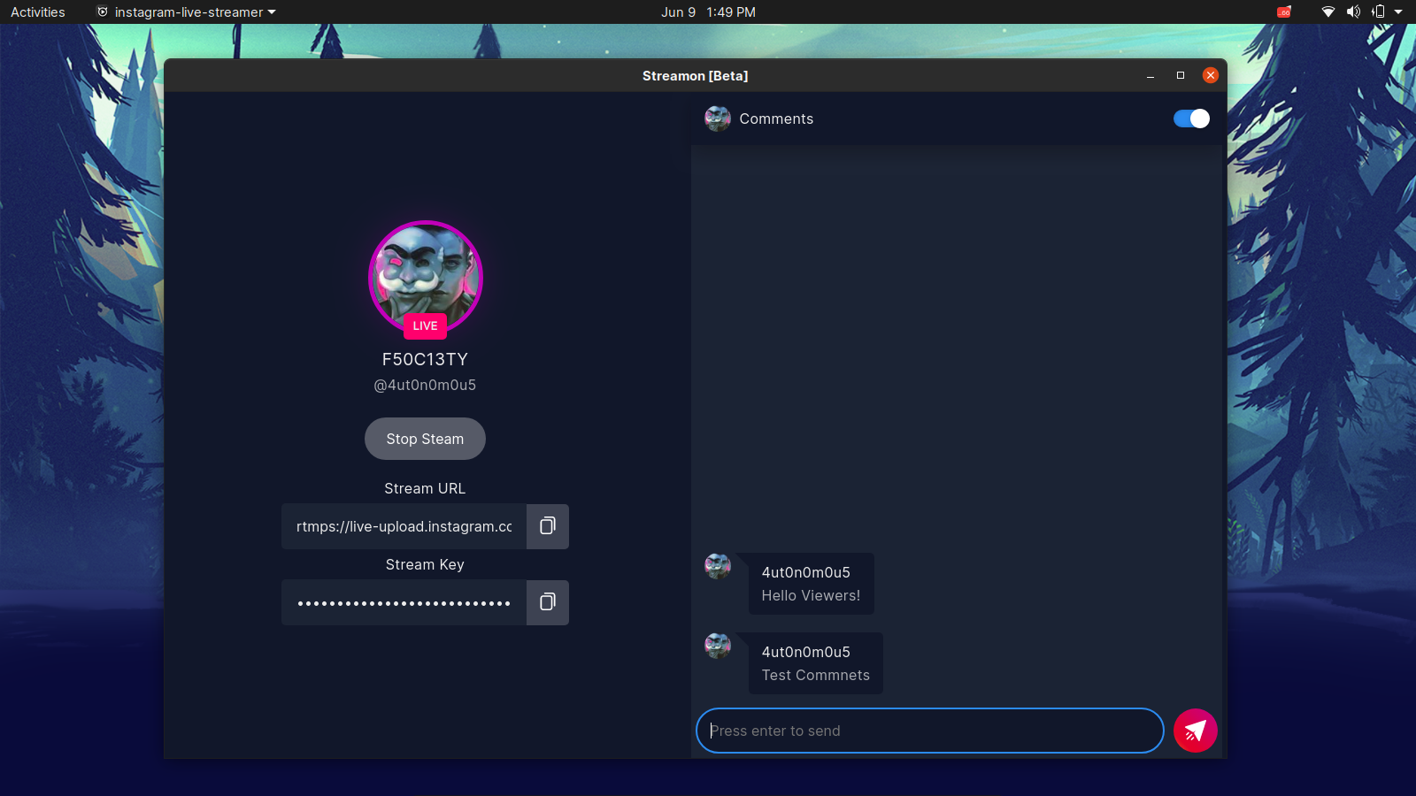 Streamon gallery image