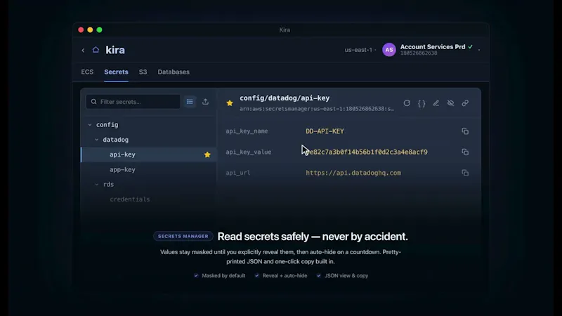 Kira — AWS, without the friction screenshot 1 (video preview)