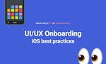 UI/UX Onboarding iOS best practices image